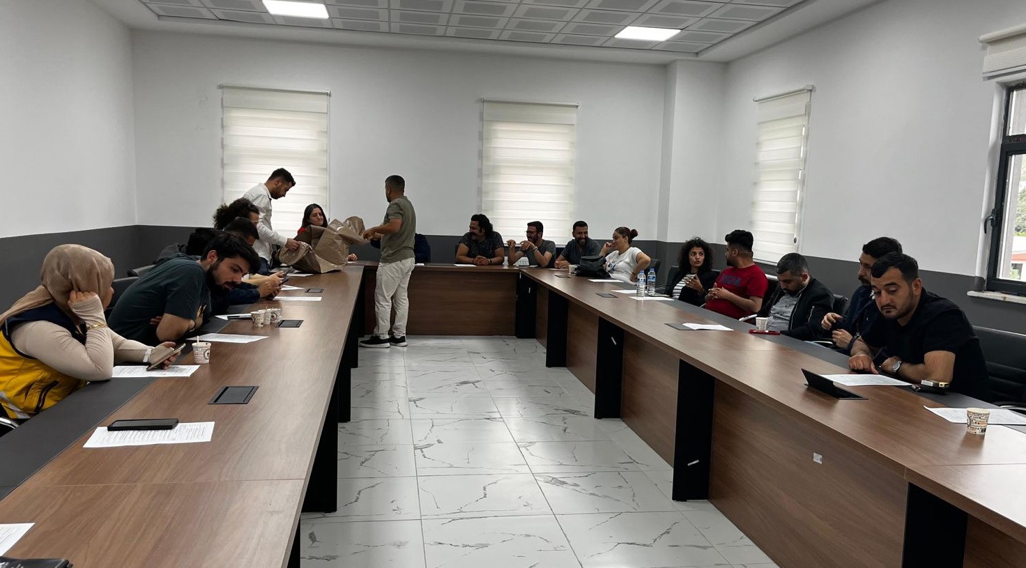 Sağlık çalışanlarına yönelik KBRN eğitimi devam ediyor