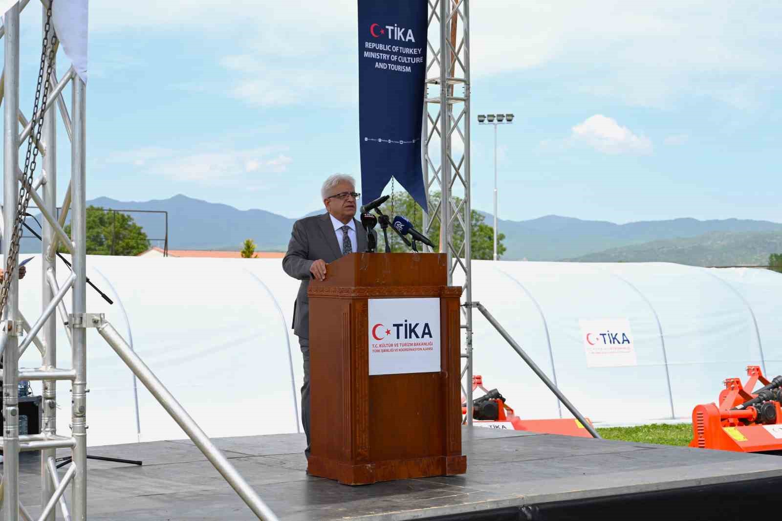 TİKA&rsquo;dan Kuzey Makedonya&rsquo;daki &ccedil;ift&ccedil;ilere destek
