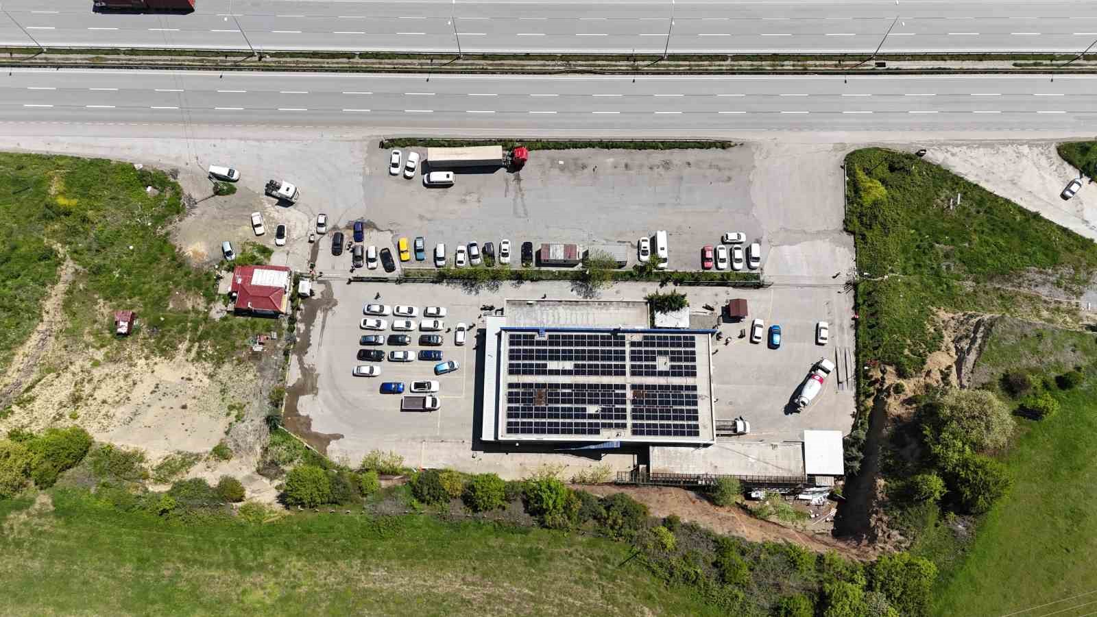 Araç muayene istasyonunun müştemilatı ruhsatsız çıktı, mühürlendi