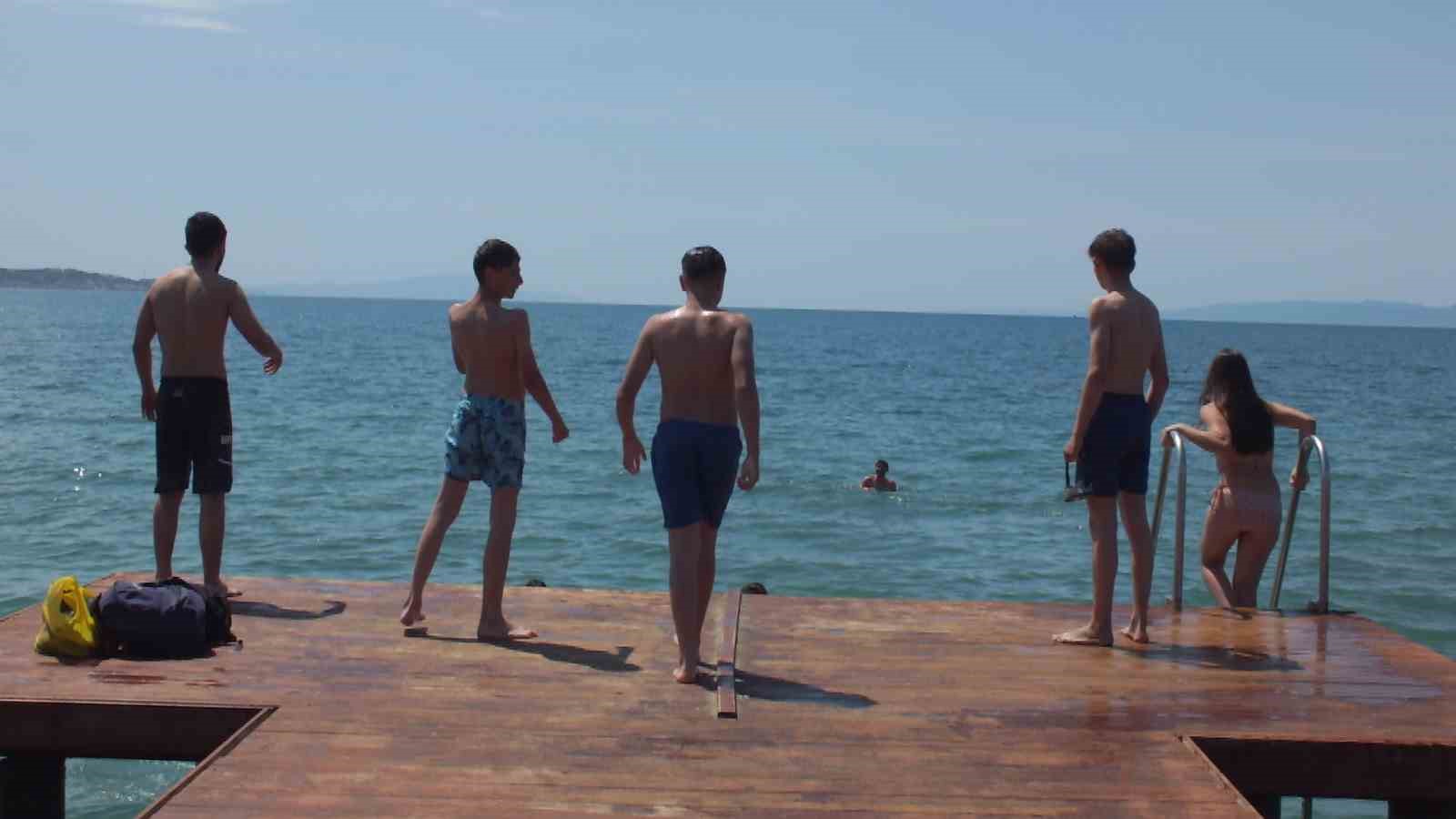 Kuzey Ege de deniz sezonu a&ccedil;ıldı
