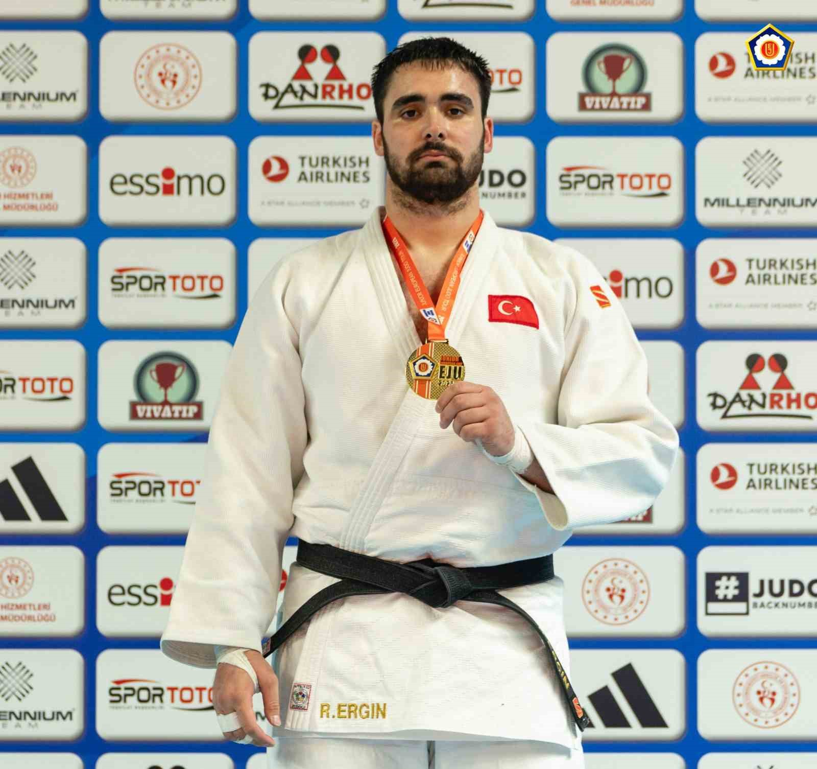 Judoda Recep Erg&uuml;n Avrupa şampiyonu

