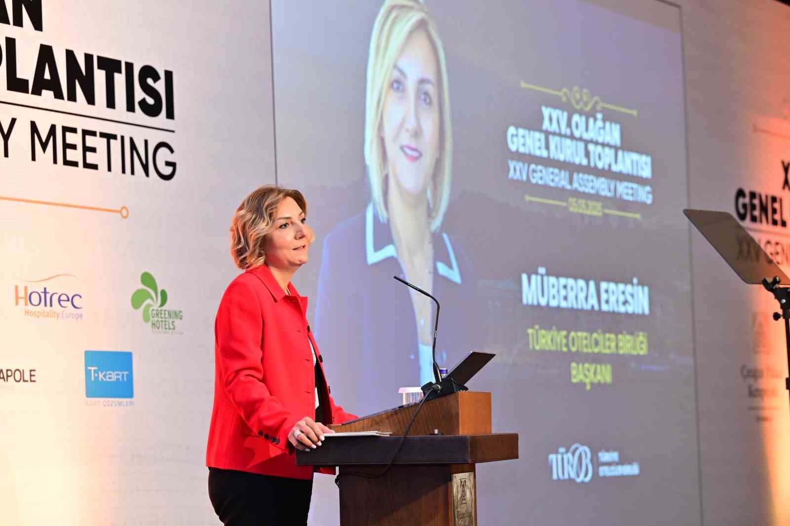 Müberra Eresin yeniden TÜROB Başkanlığına seçildi