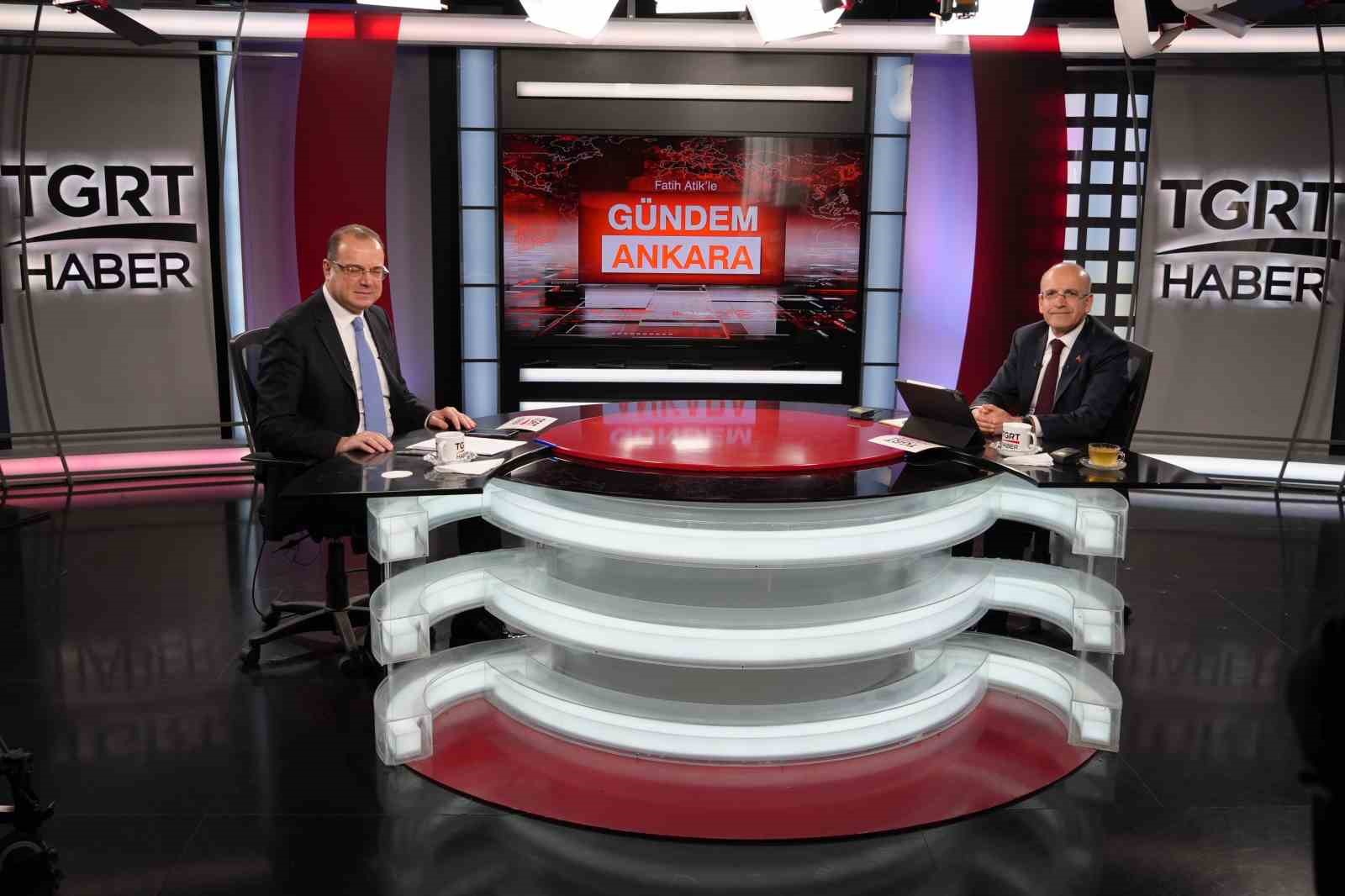 Bakan Şimşek: "Merkez Bankası&rsquo;nın enflasyon hedefi y&uuml;zde 20-19 arası"
