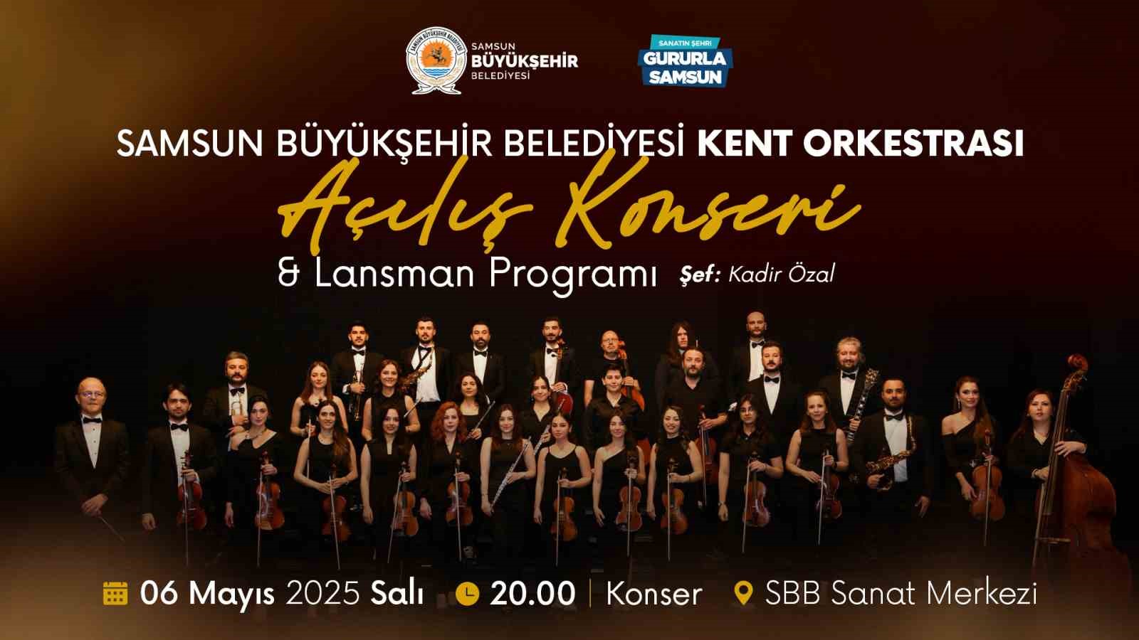 SBB Kent Orkestrası ilk konseriyle müzikseverlerle buluşacak