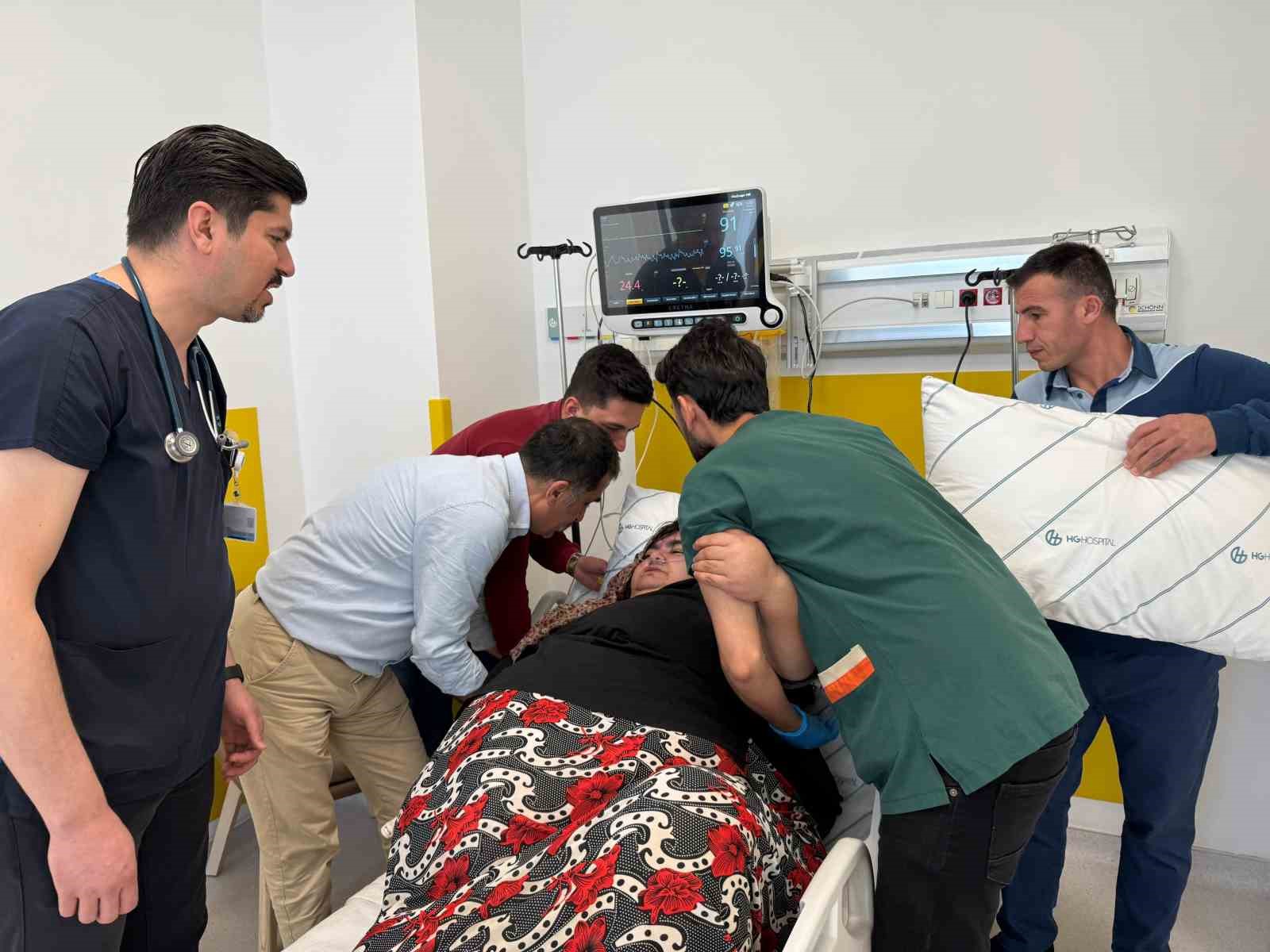 200 kilogramlık Fatma Dağlı&rsquo;ya yardım eli
