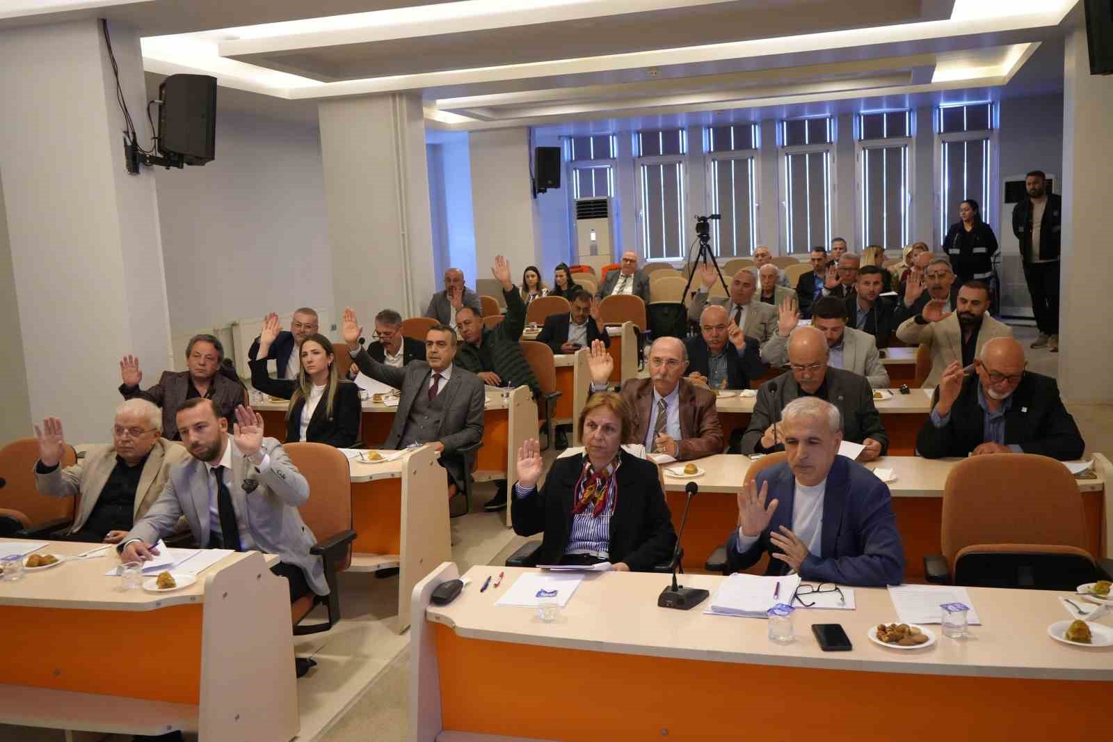 Atakum meclisinde 12 madde görüşüldü