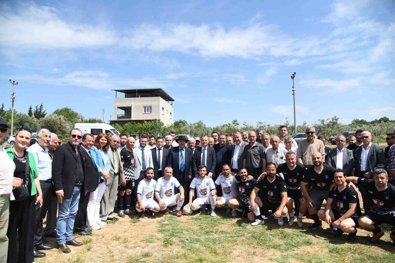 &Uuml;&ccedil;pınar Yasin Halat Parkı, Şaban Nişli Futbol Sahası t&ouml;renle a&ccedil;ıldı
