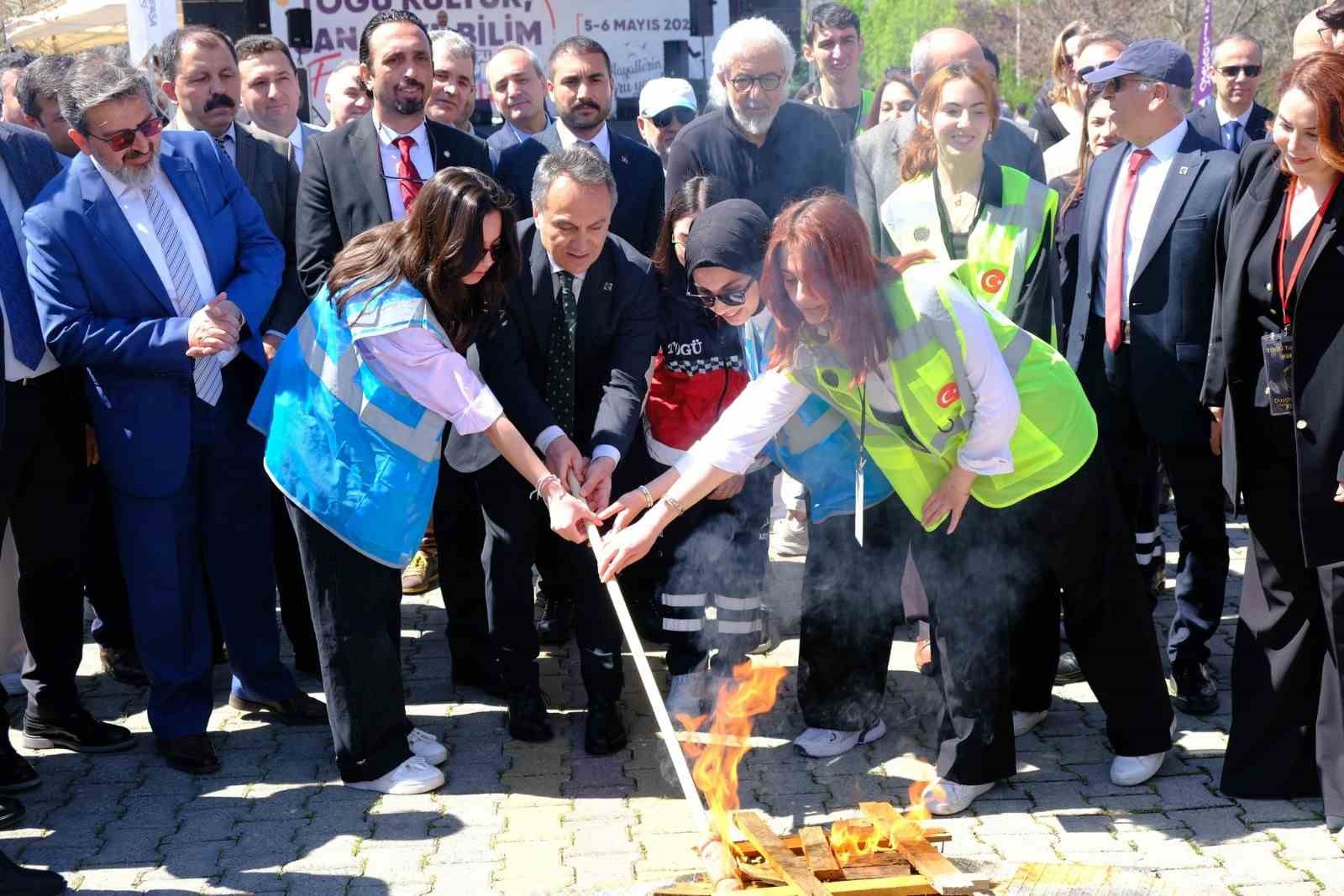 TOGÜ’de bahar coşkusu hıdırellez ateşiyle başladı