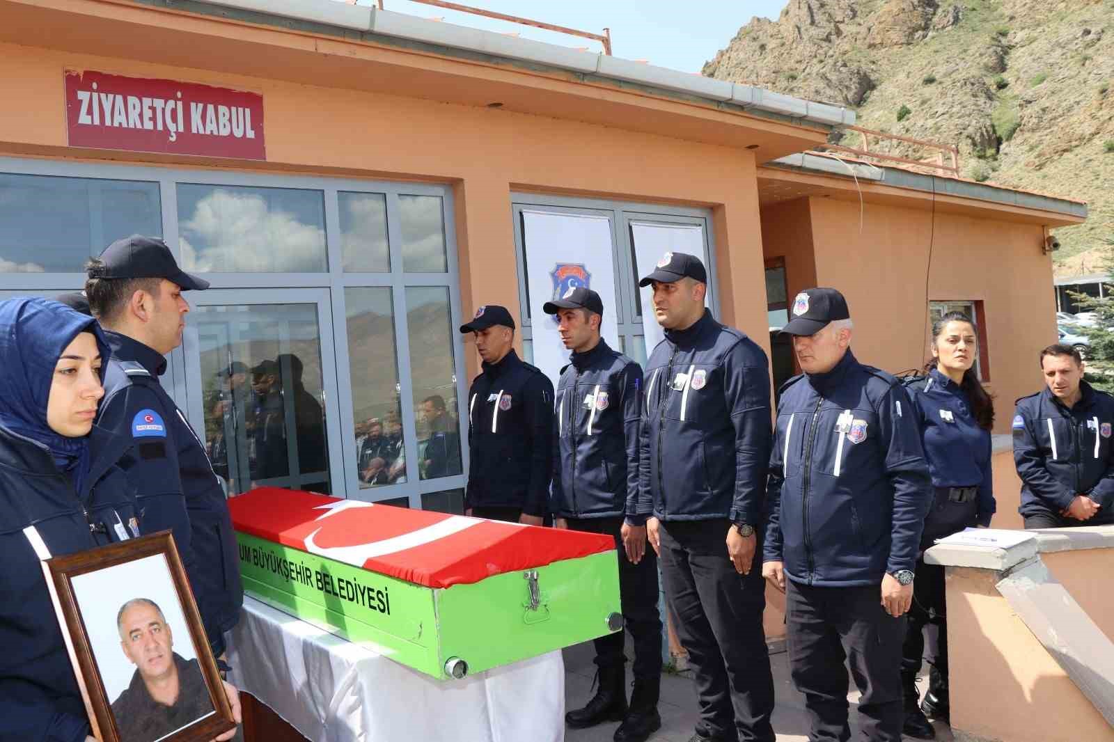 İnfaz ve koruma memuruna hüzünlü veda