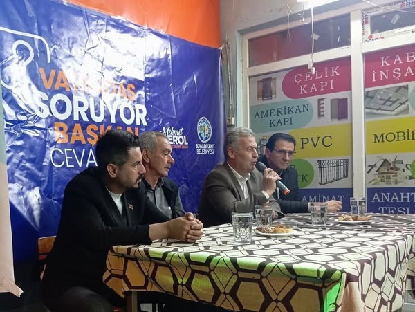 Başkan Erol, Feslek ve Gelenbe Mahalle sakinleri ile bir araya geldi

