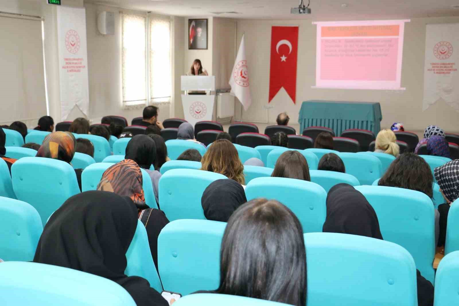 Erzincan sevgi evlerinde gıda okuryazarlığı eğitimi verildi
