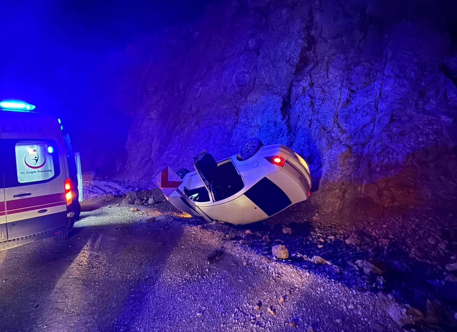 İlçe'de kaza: 2 kişi yaralandı - İhlas Haber Ajansı