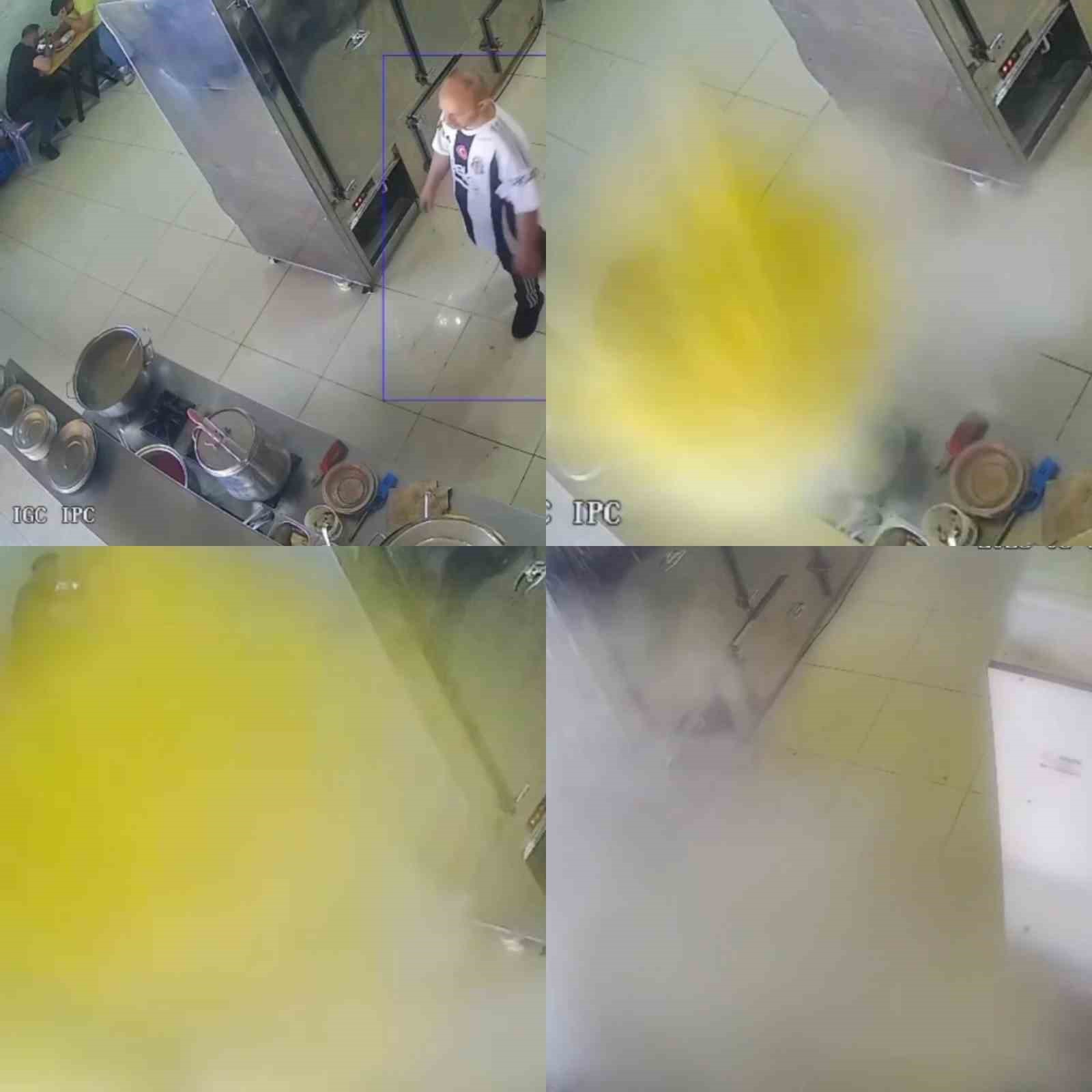 D&uuml;d&uuml;kl&uuml; tencere patlamıştı: İş yeri sahibi olayı anlattı
