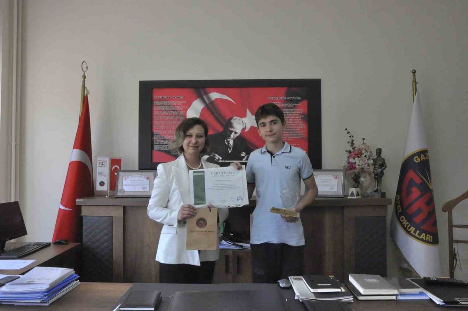 GKV&rsquo;li Faruk &Ccedil;alışkan, Fibonacci Matematik Olimpiyatları Şampiyonu
