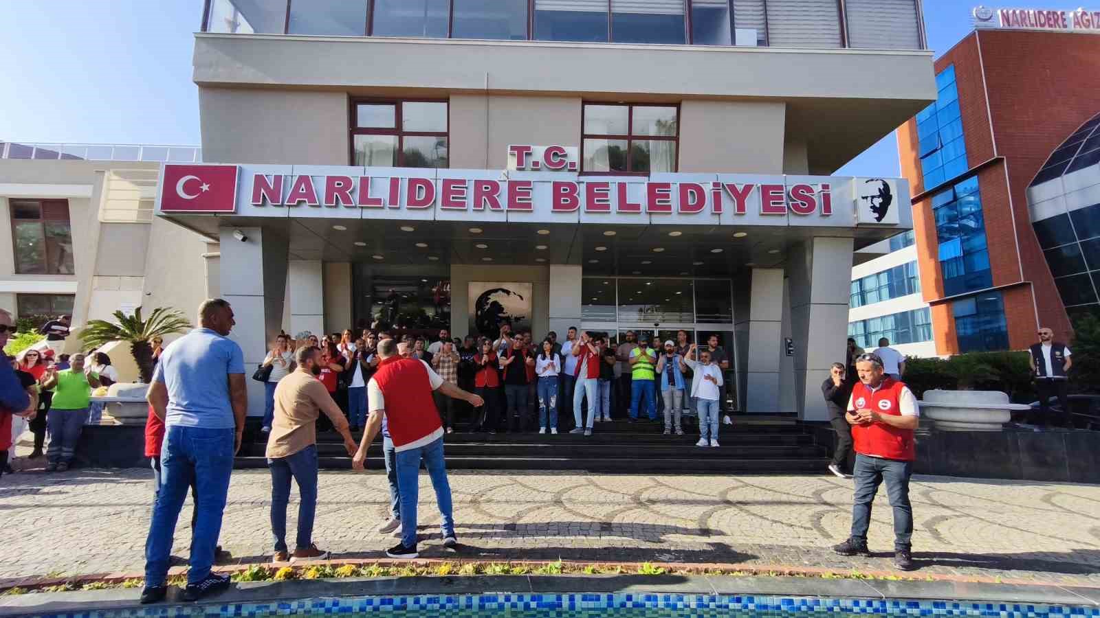 CHP’li Narlıdere Belediyesinde işçiler greve gidiyor
