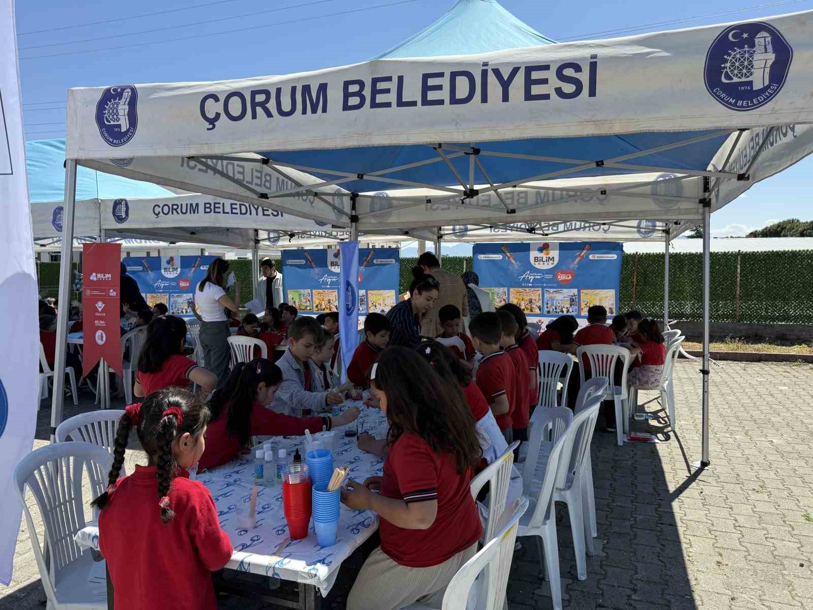 "Bilim Çorum" Dodurga’da öğrencilerle buluştu

