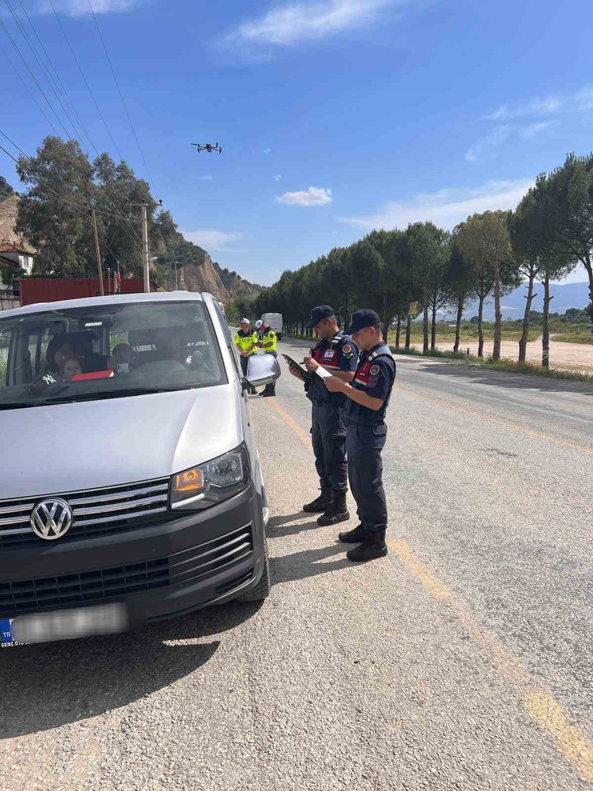 Köşk’te jandarma trafik ekipleri göz açtırmıyor
