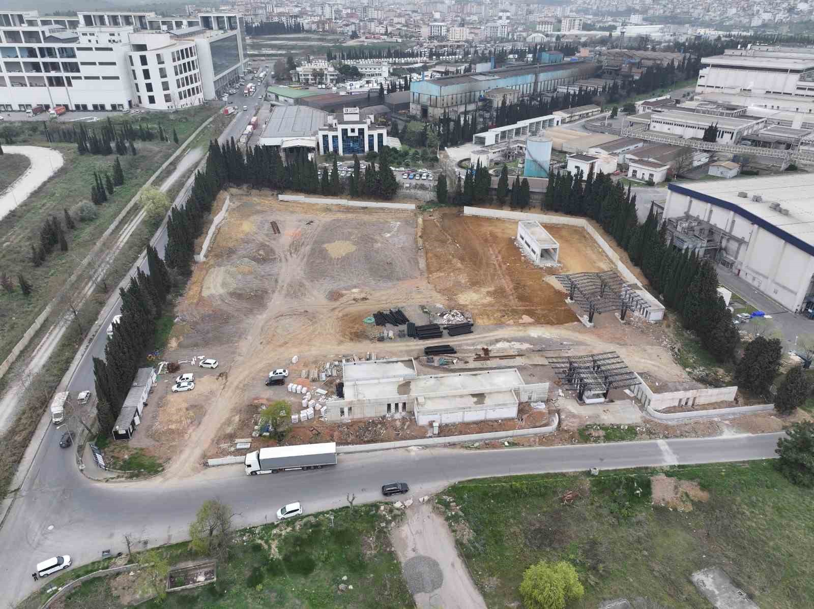 Çevreci garaj projesi yükseliyor