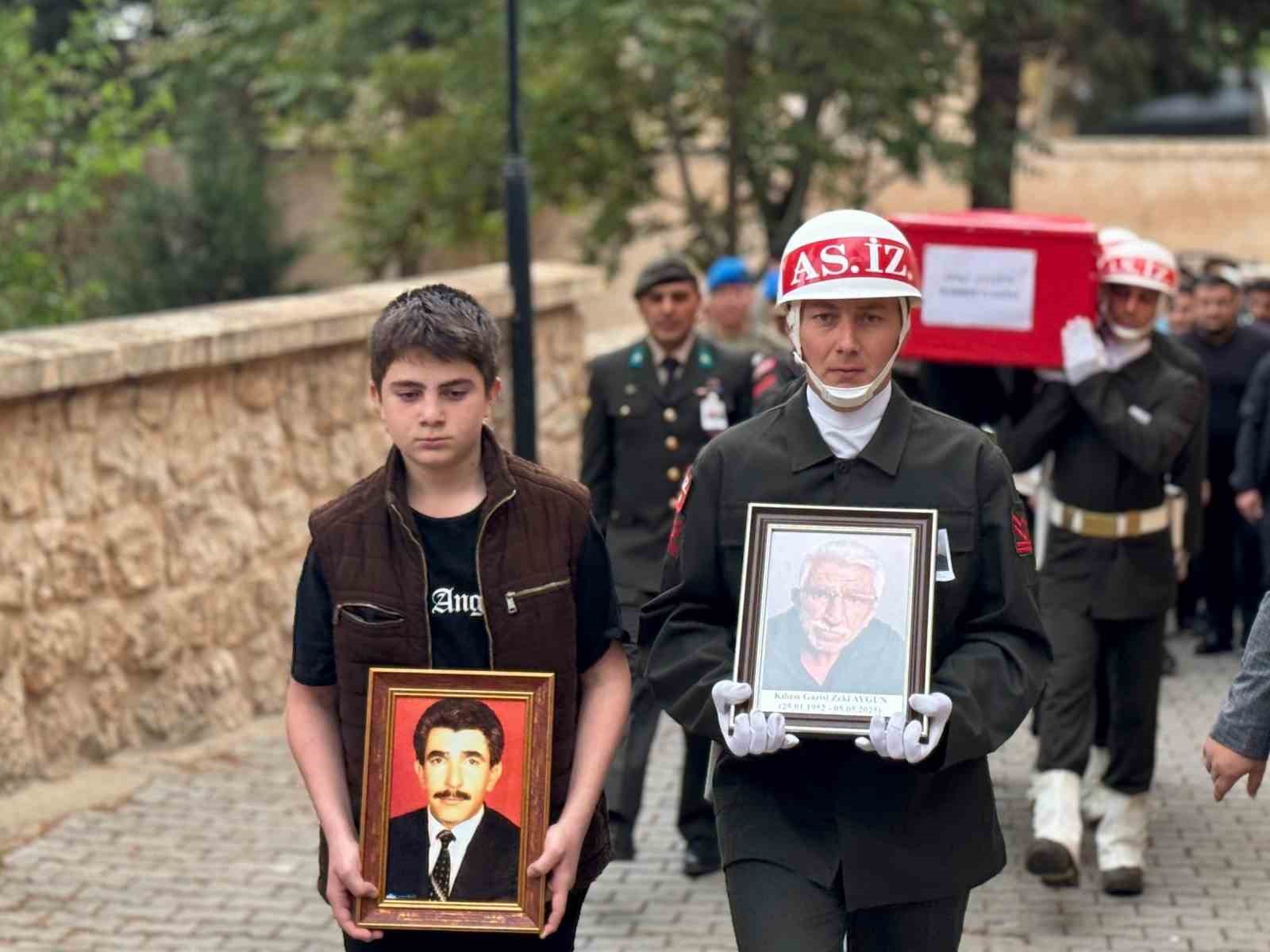 Mardin’de Kıbrıs gazisi son yolculuğuna uğurlandı