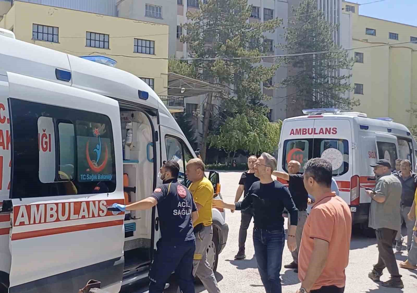 Çorum’da un fabrikasında patlama: 7 yaralı
