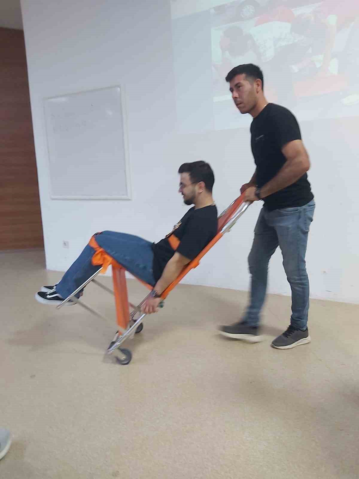 AFAD Aydın’dan hastane personeline eğitim
