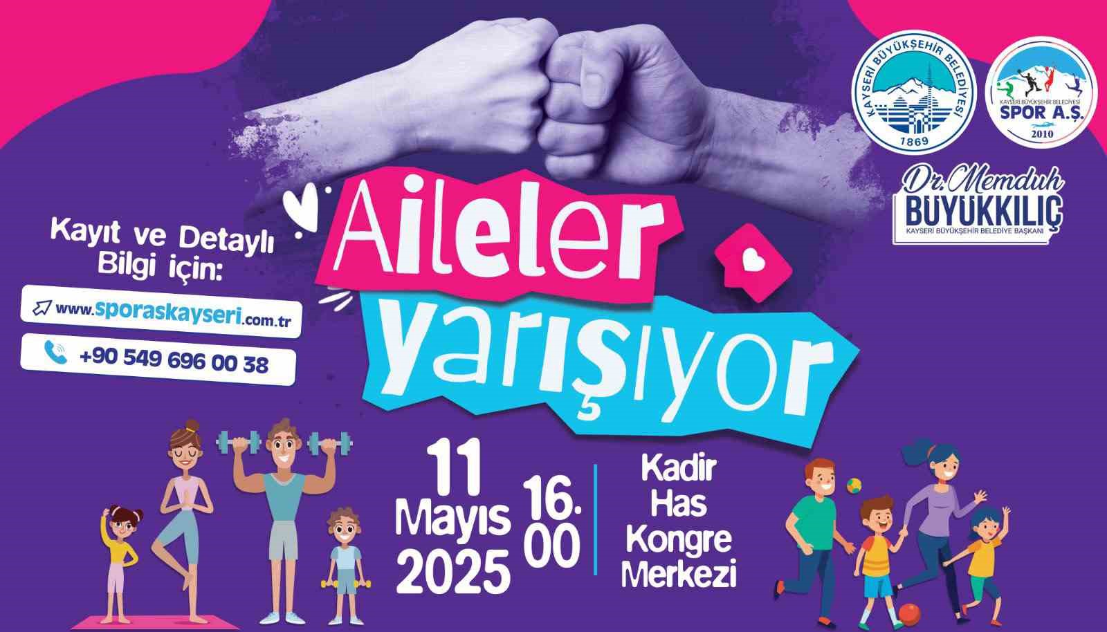 Spor A.Ş.’den aile yılında ailelere özel yarışma