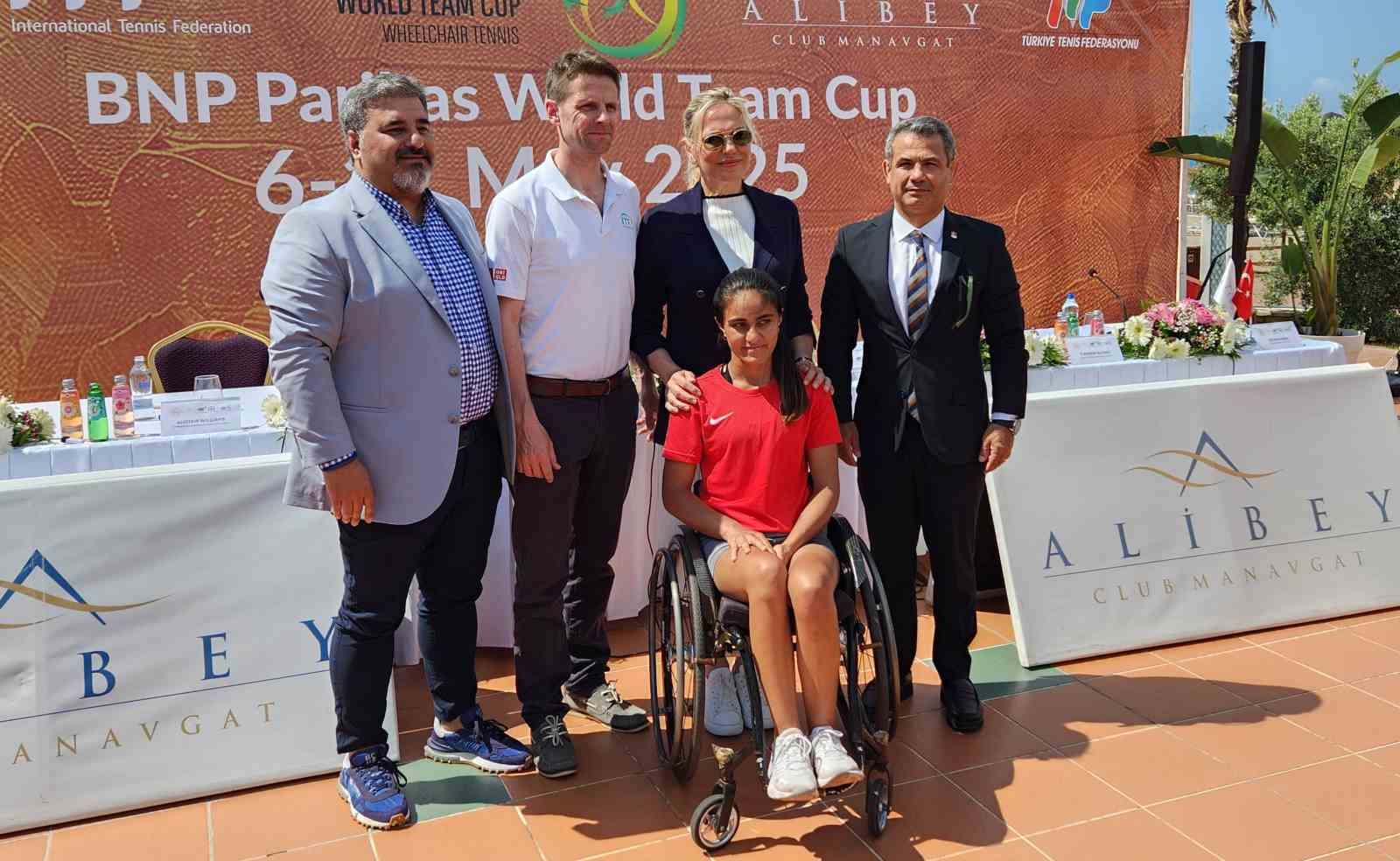 Tekerlekli Sandalye Tenisi BNP Paribas Dünya Takım Kupası’nın basın toplantısı yapıldı