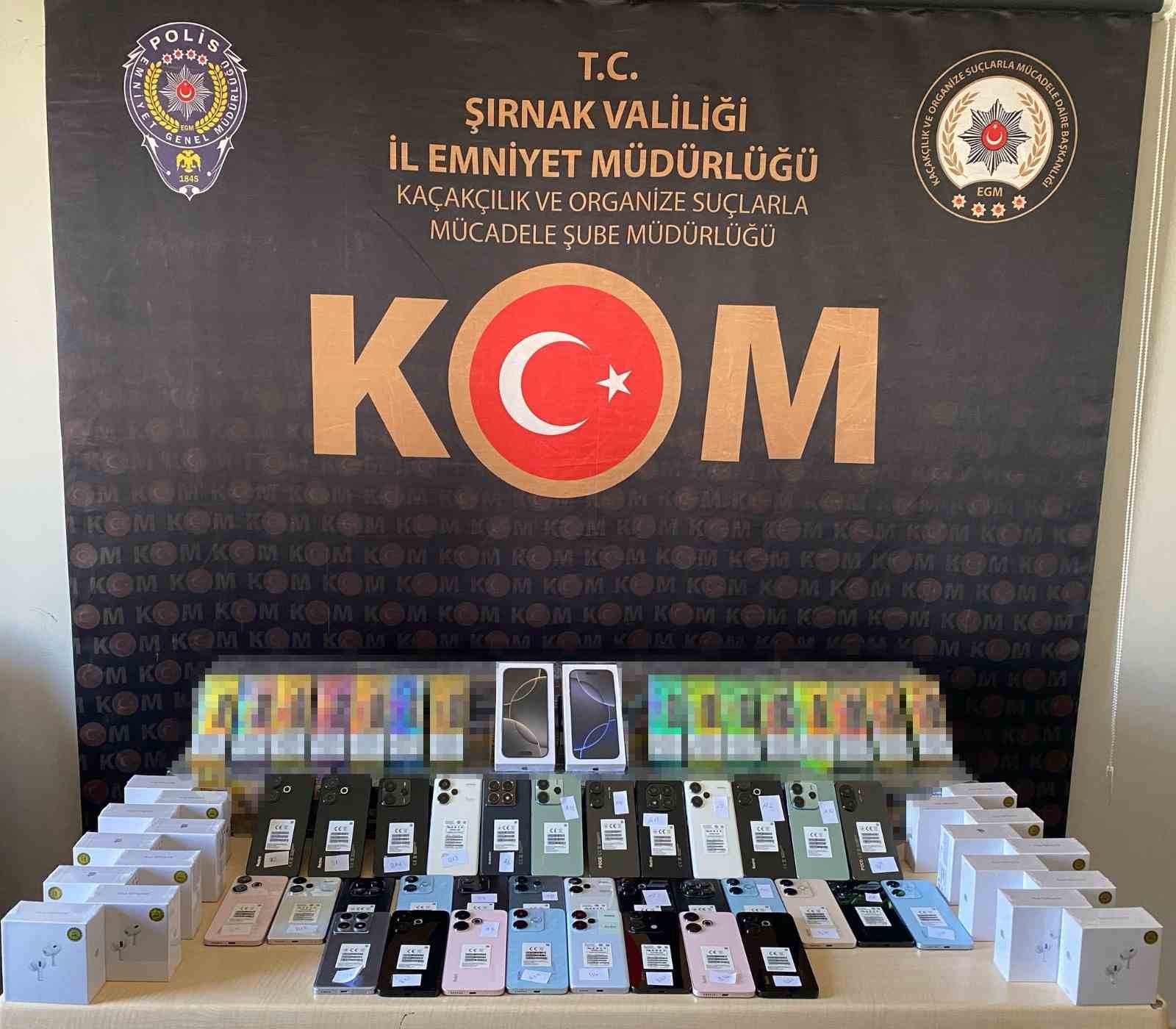 Şırnak’ta polis operasyonlarında 27 şüpheli hakkında adli işlem yapıldı