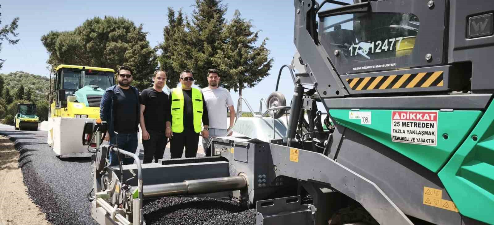 Çanakkale’de asfalt sezonu açıldı