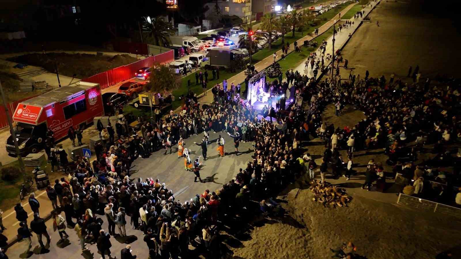 Atakum sahilinde Hıdırellez coşkusu
