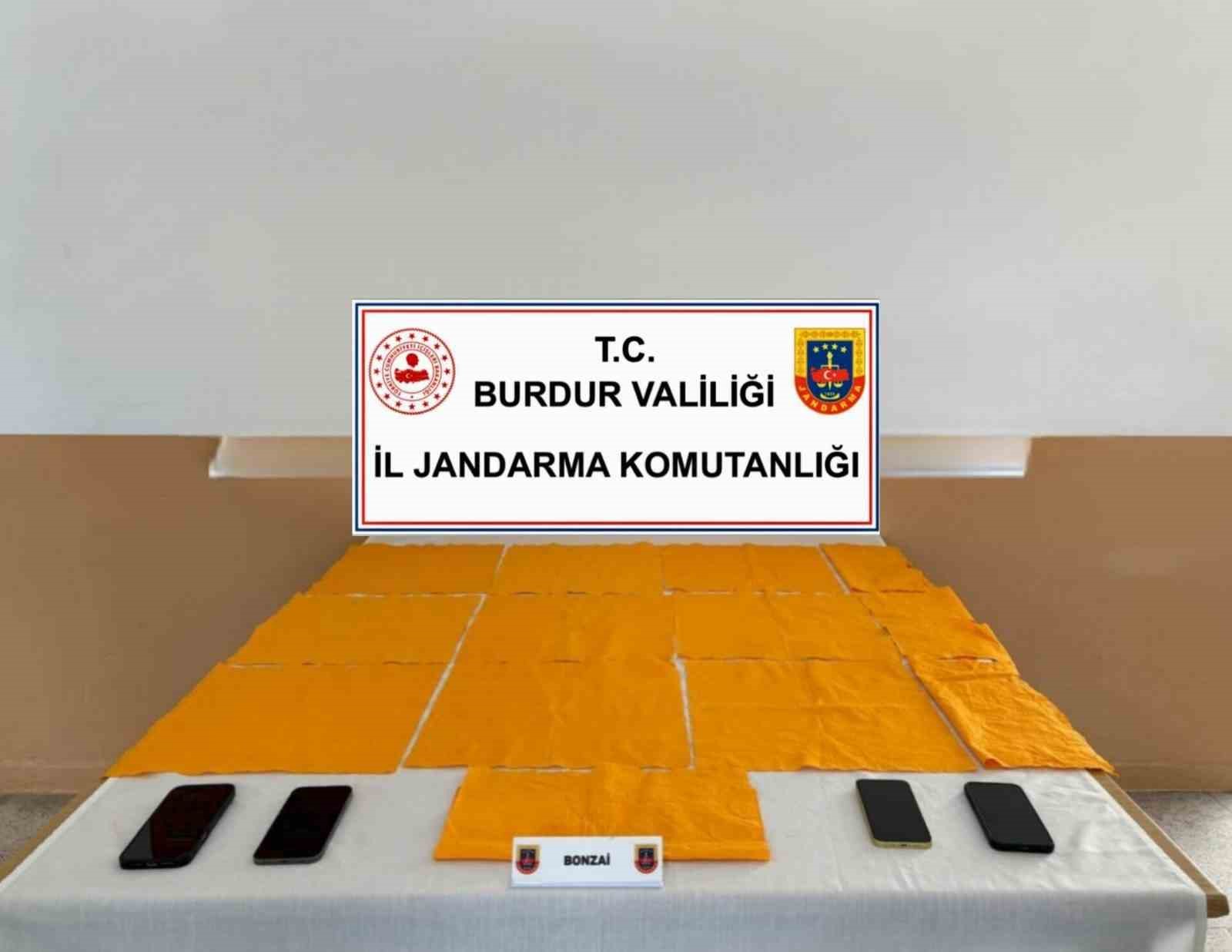 Burdur’da narkotik ve kaçakçılık operasyonu: 31 ayrı baskında 16 tutuklama