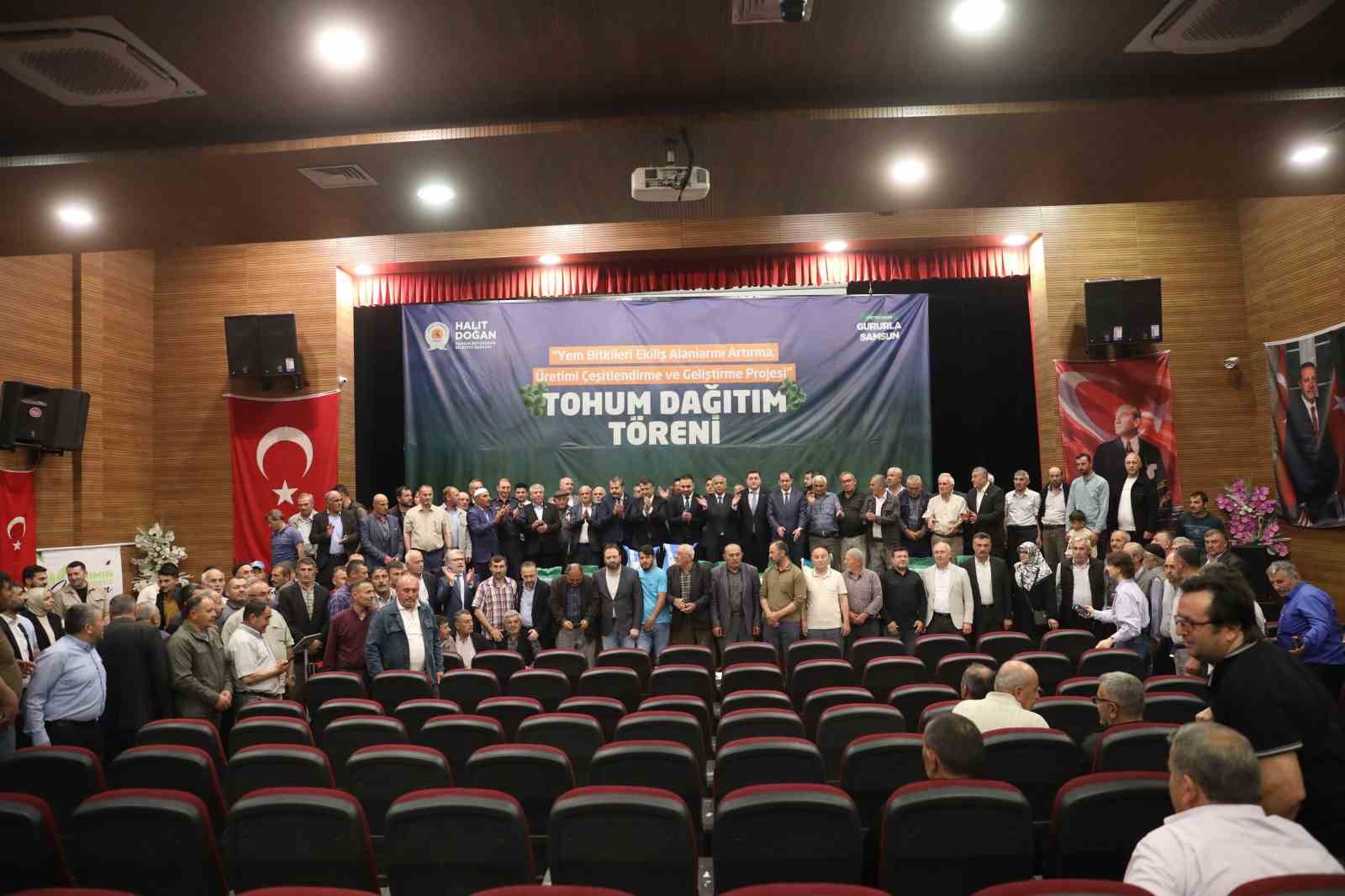 Başkan Doğan: "Samsun’umuzu tarımda hak ettiği zirveye taşıyacağız"

