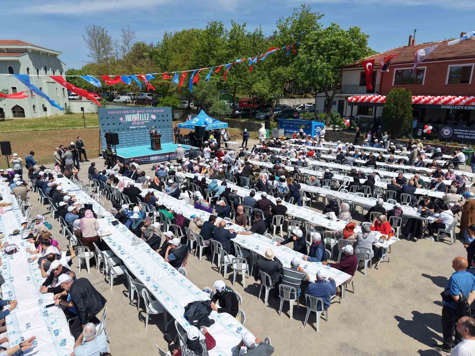 Hıdırellez Pendik&rsquo;te mehteran eşliğinde kutlandı
