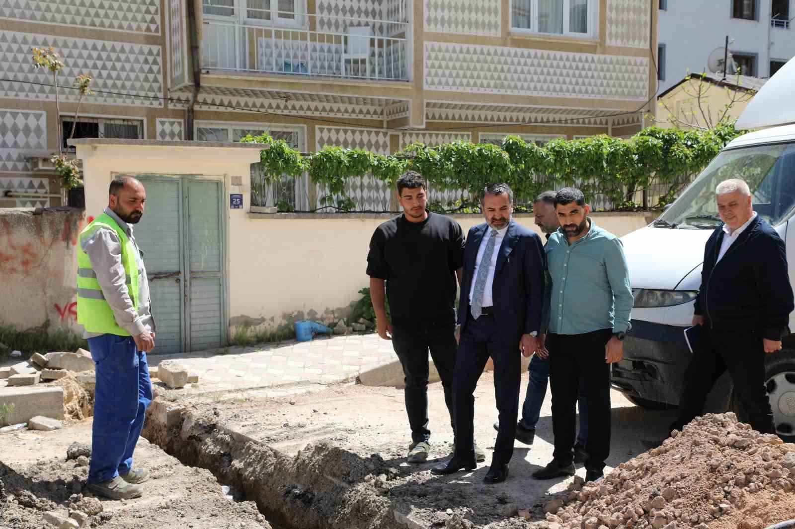 Başkan Şerifoğulları, saha çalışmalarını aralıksız sürdürüyor