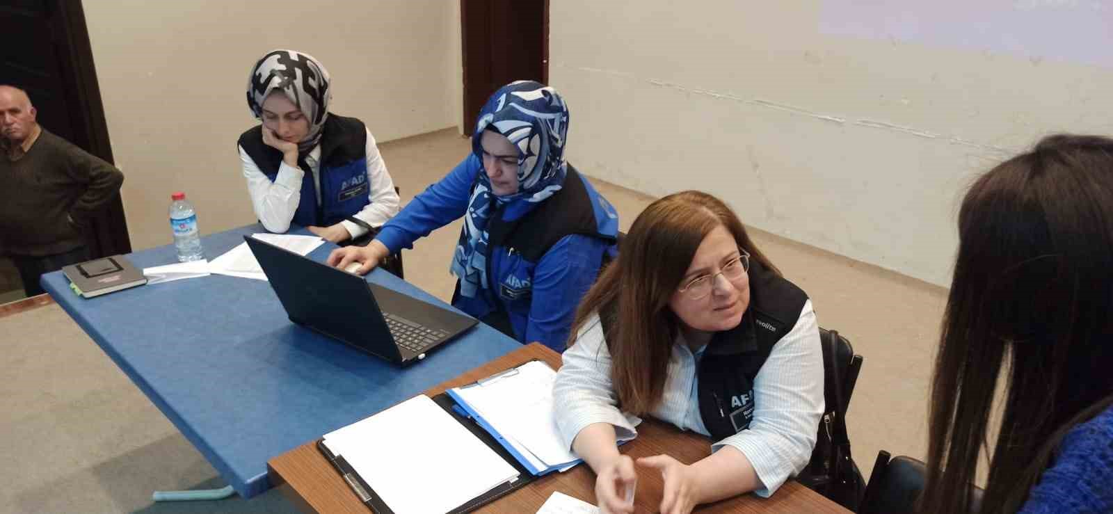 Devrekli heyelan mağdurları evlerine kavuştular
