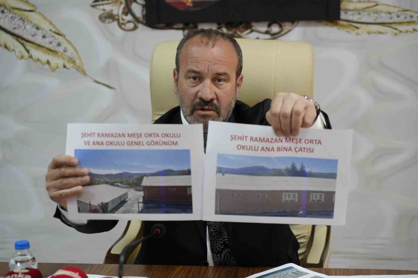 Gümüşhane’de belde belediye başkanından Aşkale Çimento Fabrikası’na tepki