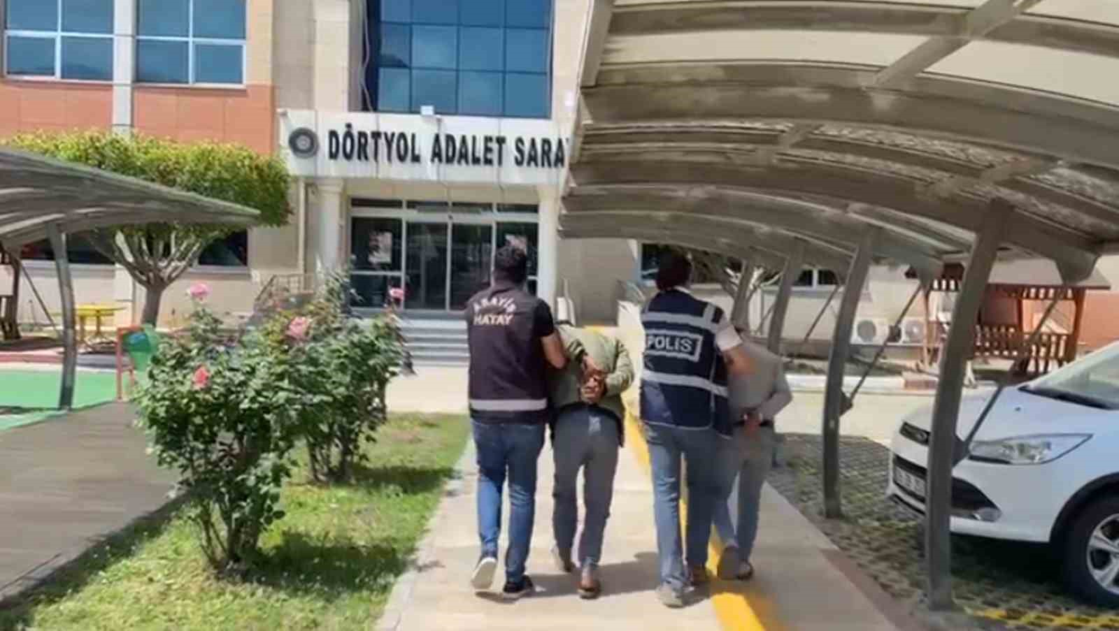 Dörtyol’da kablo çalan 2 şüpheli tutuklandı