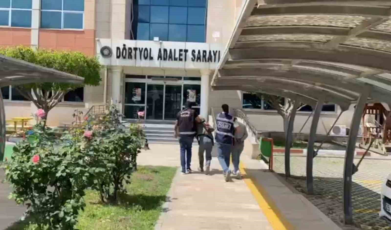 D&ouml;rtyol&rsquo;da kablo &ccedil;alan 2 ş&uuml;pheli tutuklandı
