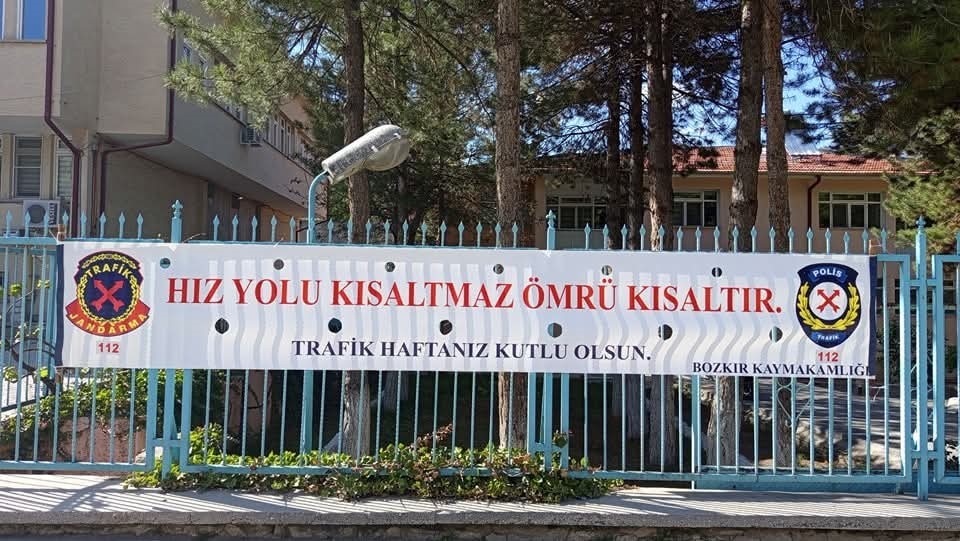 Bozkır&rsquo;da Trafik Haftası etkinlikleri
