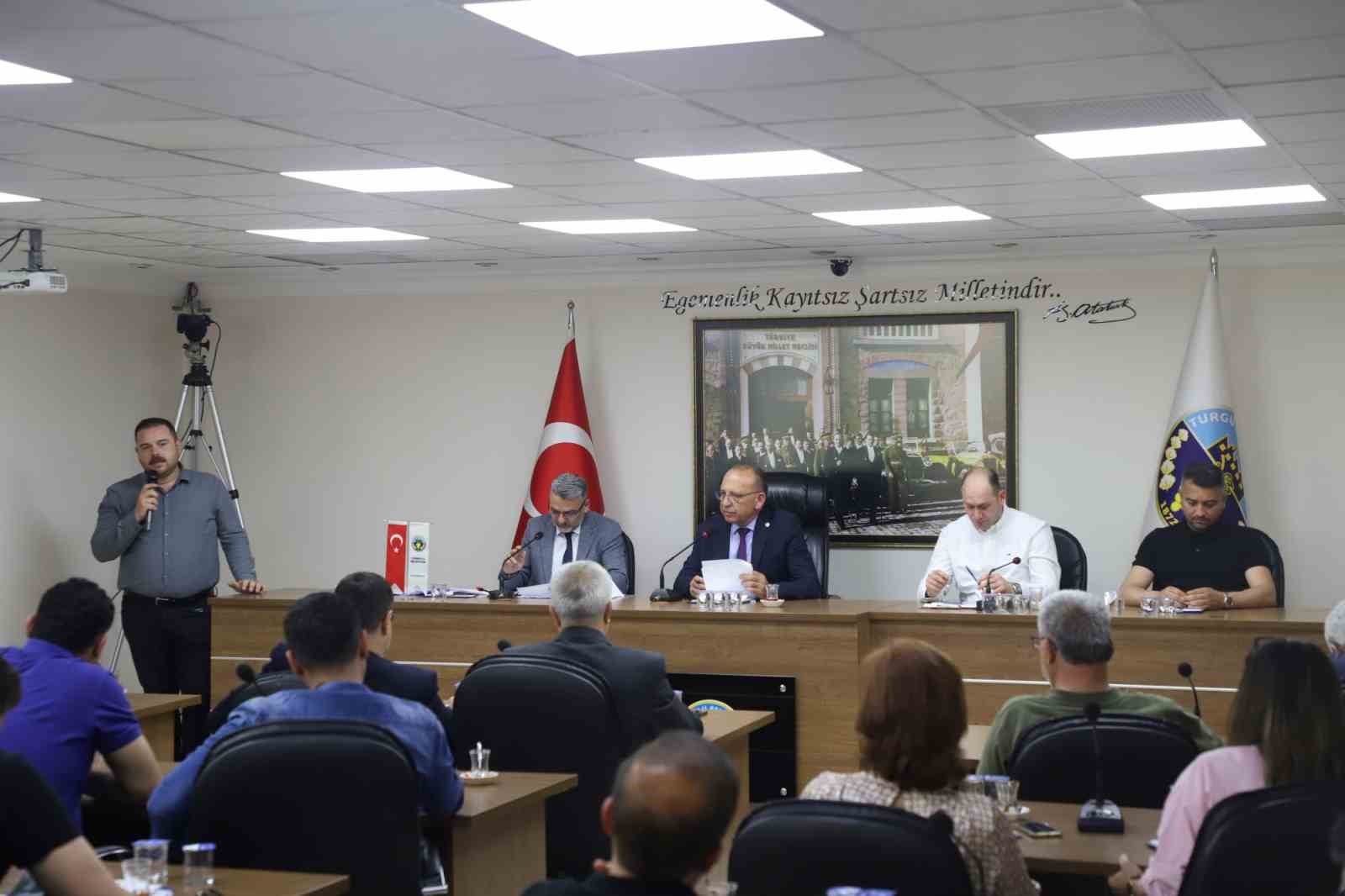 Turgutlu Belediye Meclisinden birliktelik mesajı
