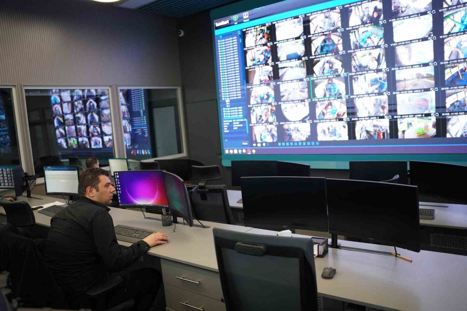 2 bin 222 toplu taşıma aracı anlık denetleniyor