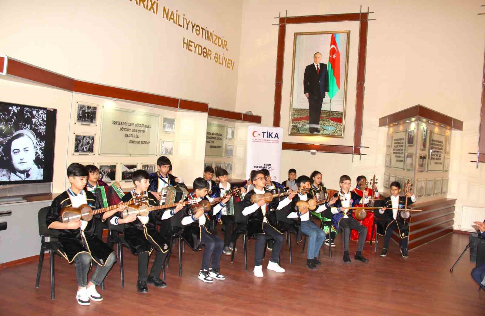 TİKA’dan Azerbaycan’da genç yeteneklerin eğitimine destek