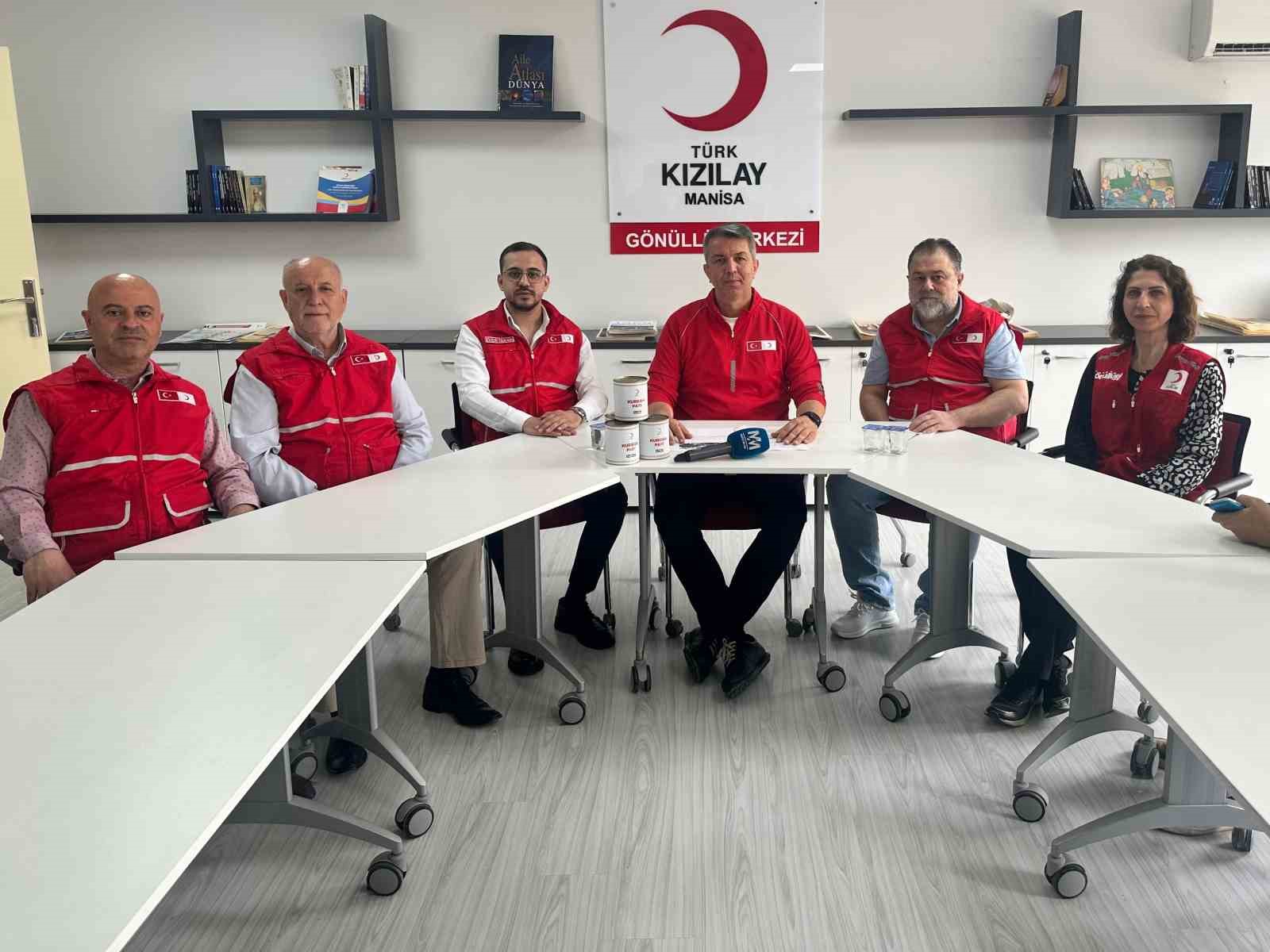 Türk Kızılay Manisa’dan, nisan ayında 10 milyonluk yardım