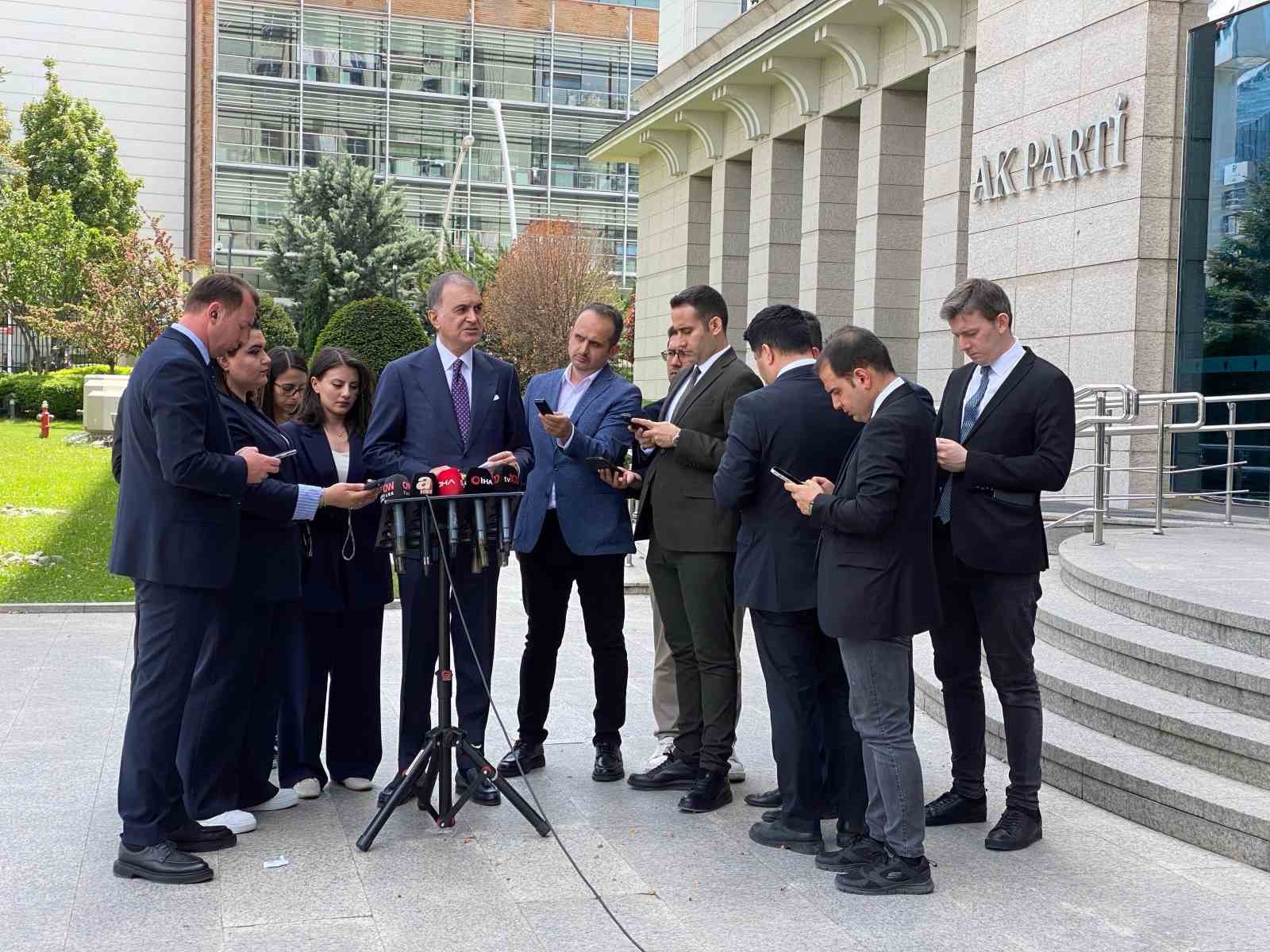 AK Parti Sözcüsü Çelik: "Terörsüz Türkiye süreci bir devlet politikasıdır ve bu çerçevede bütün bu hassasiyetler tüm boyutlarıyla takip edilmektedir"