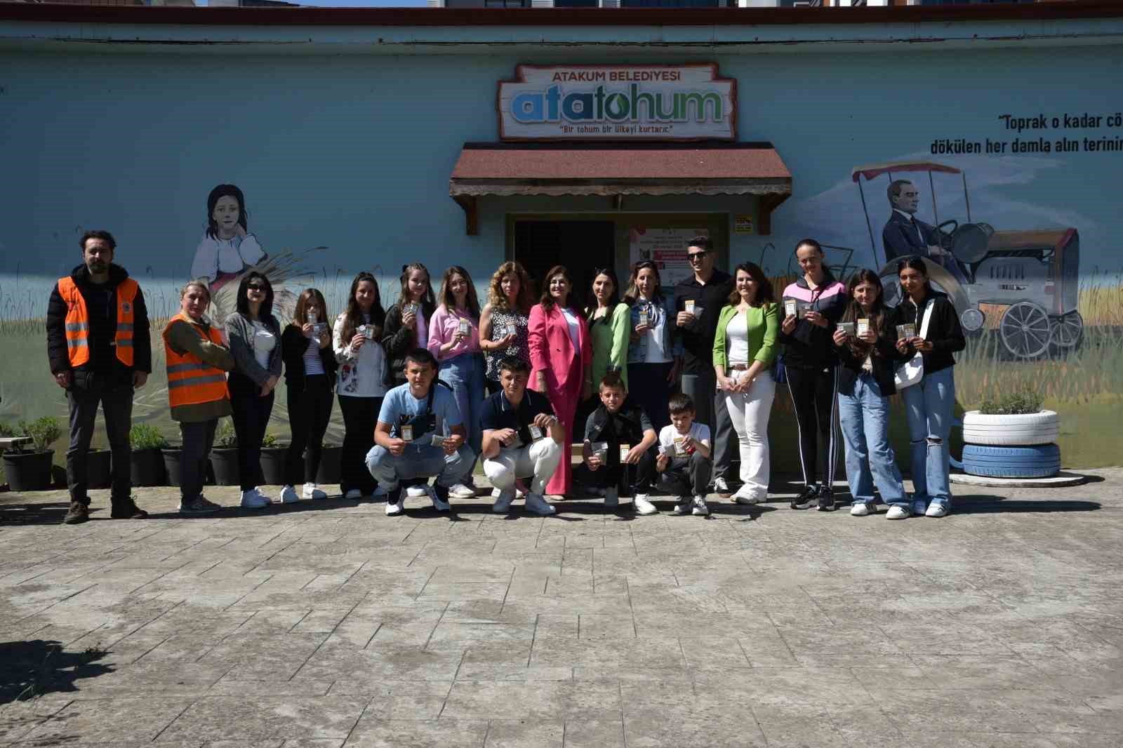 Makedonyalı öğrenciler, Ata Tohum Merkezi’nde