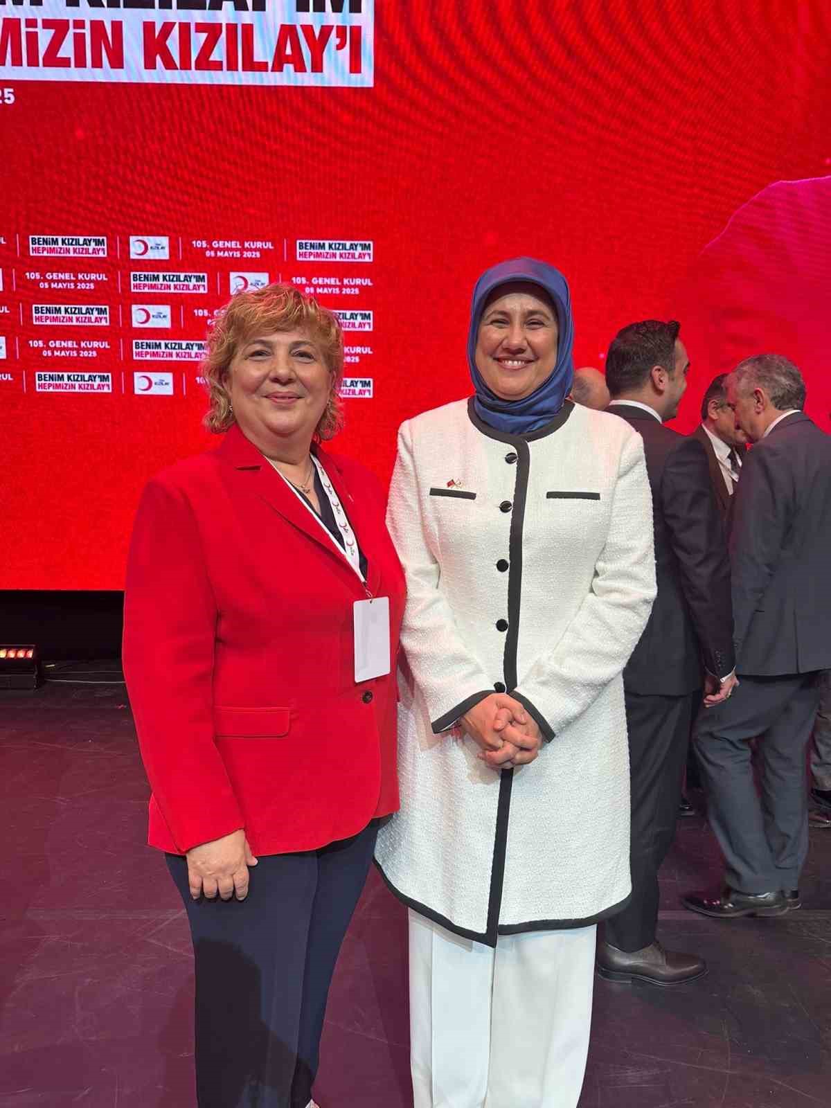 K&uuml;tahyalı Semra Tozaraydın Kızılay&rsquo;ın yeni y&ouml;netiminde
