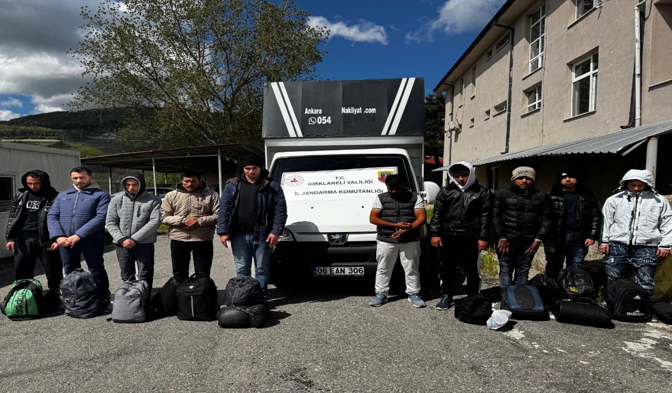 Kırklareli&rsquo;nde 188 ka&ccedil;ak g&ouml;&ccedil;men yakalandı
