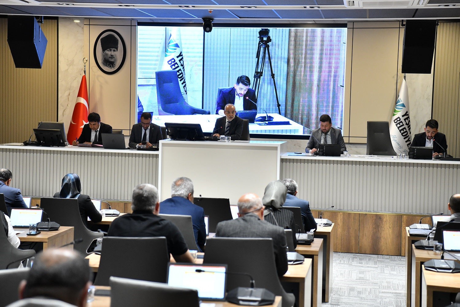 Yeşilyurt Belediye Meclisi, 32 maddeyi karara bağladı
