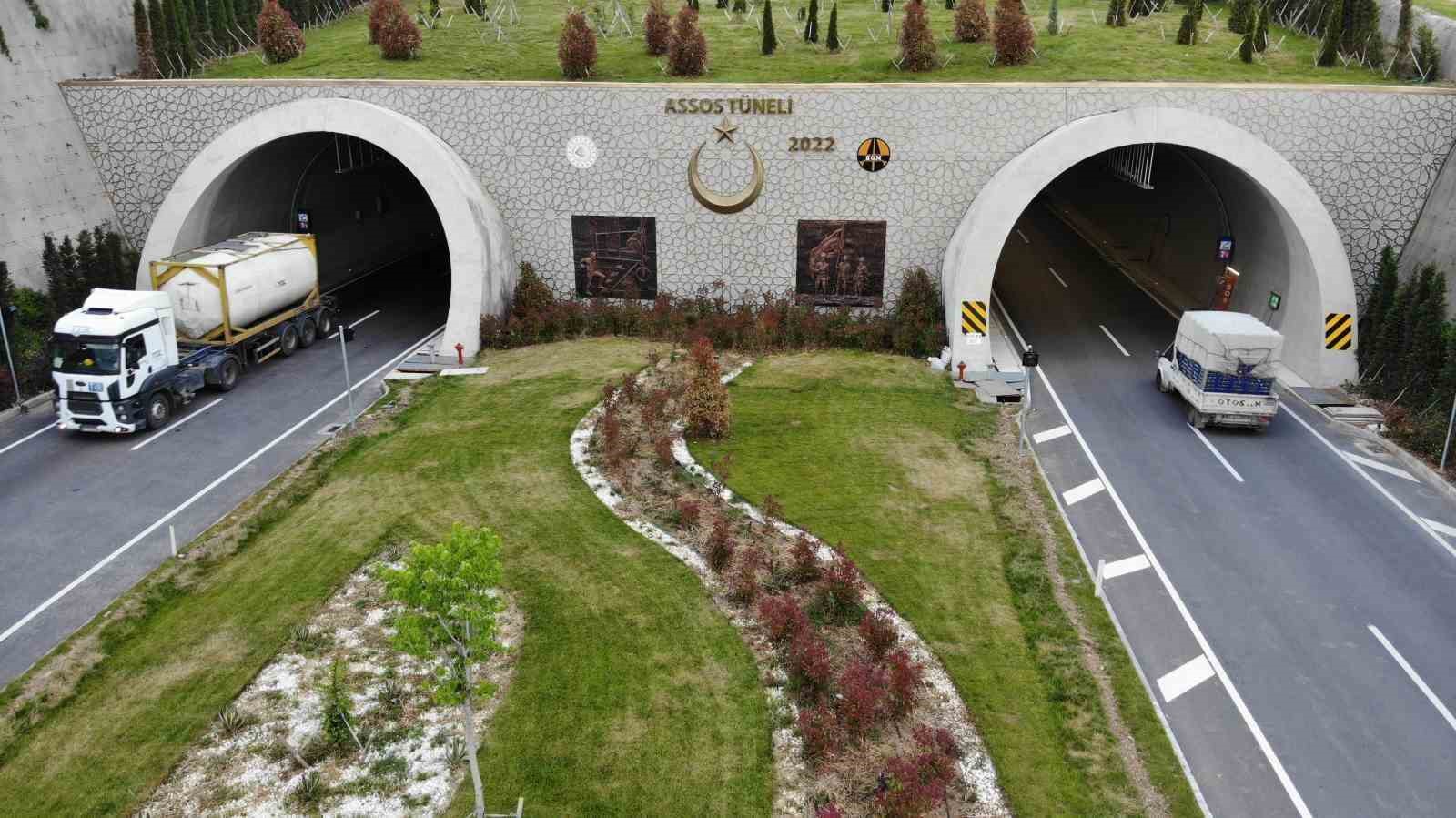 Asos ve Troya tünelleri bakım ve onarım için trafiğe kapanacak