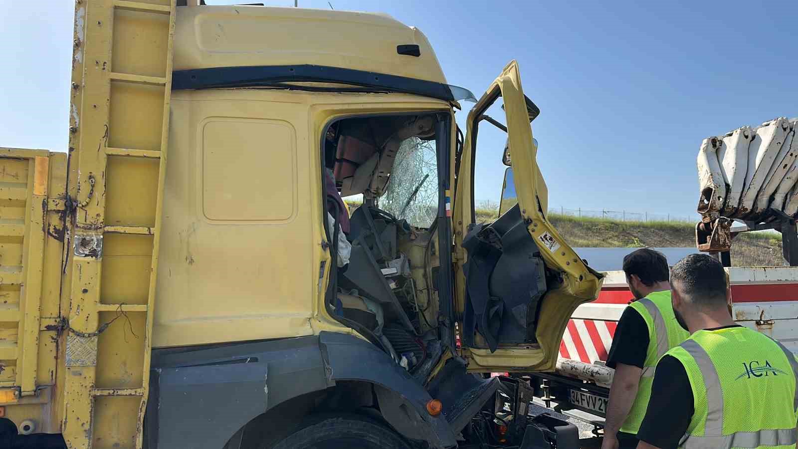 Kuzey Marmara Otoyolu’nda kaza: 1 ağır yaralı